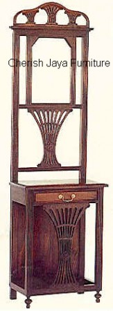 Code: HL 102-M Name: Hall Stand Size: W=58 x D=36 x H=200 cm Wood: Solid Mahogany wood.﻿